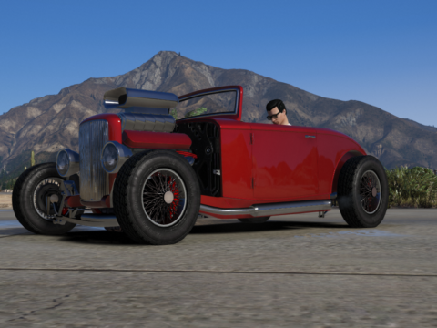 Roadster Hustler (Add on, SP, FiveM ready, Tunning, LOD's) V1.0.1