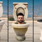 Skibidi Toilet (3 versions) MP Male - [Menyoo] V1.0