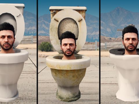 Skibidi Toilet (3 versions) MP Male - [Menyoo] V1.0