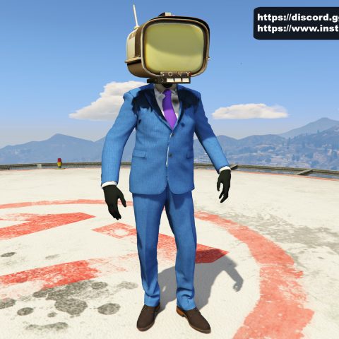 Skibidi Toilet TV Man V1.0 – GTA 5 mod