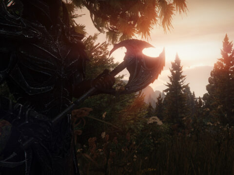 Skyrim Daedric Battleaxe [SP | FiveM-Ready | Replace] V1.0