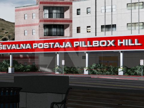 Slovenska Resevalna postaja TEXT - EXTERIOR [YMAP | SP & FiveM] V2.0