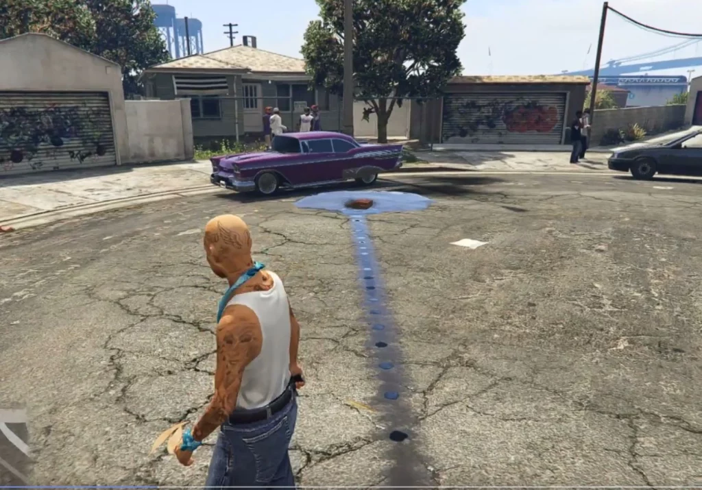 Throwing Petrol Canister