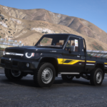 Toyota Land Cruiser ( 70 Series ),GR 4WD 2023 [Add-On | Animated Lights]