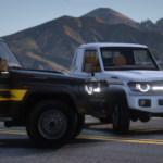 Toyota Land Cruiser ( 70 Series ),GR 4WD 2023 [Add-On | Animated Lights]