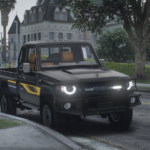 Toyota Land Cruiser ( 70 Series ),GR 4WD 2023 [Add-On | Animated Lights]
