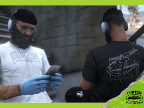 Trapstar x Corteiz NEW TEE DROPS