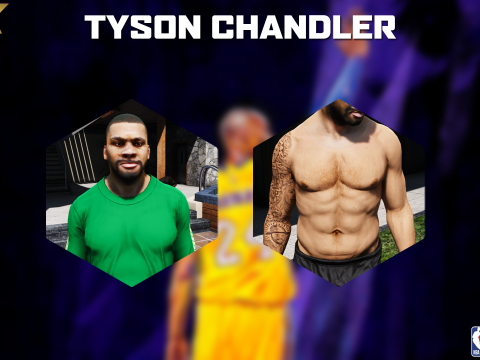 Tyson Chandler face and body texture 1.0