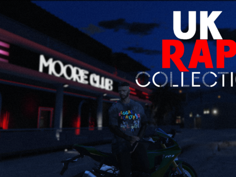 UK Rap - Oversized Tee Pack For MP Male
