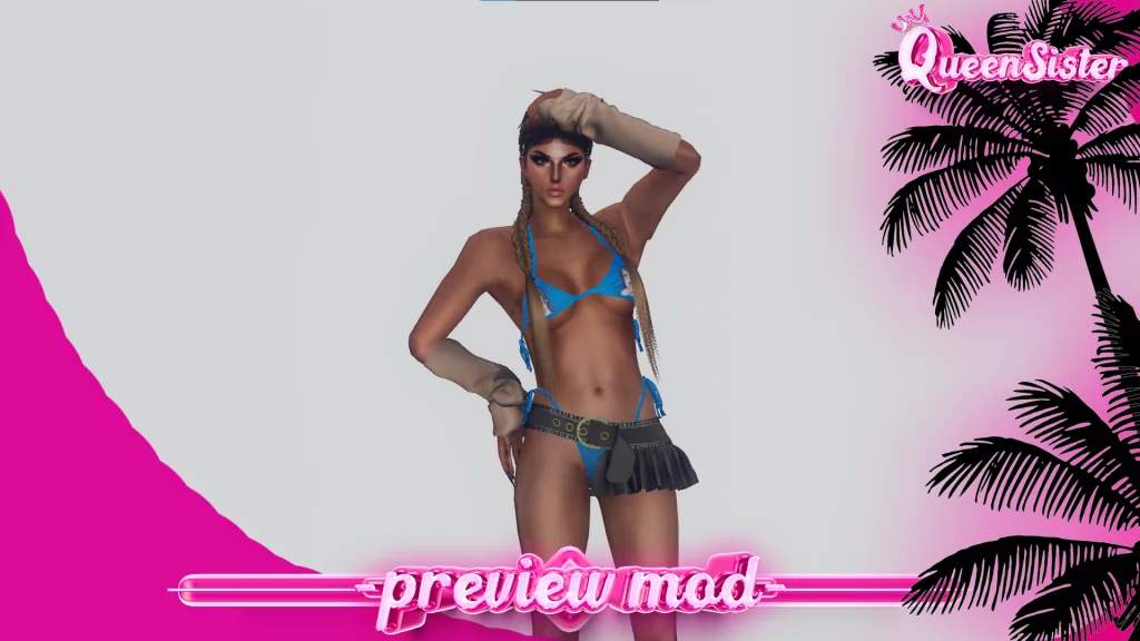West Outfit Set for MP Female
