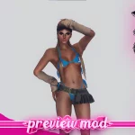 West Outfit Set for MP Female