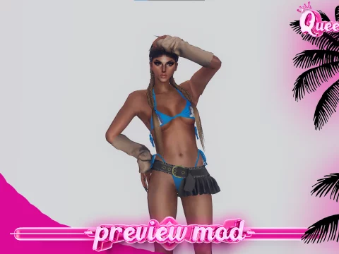 West Outfit Set for MP Female