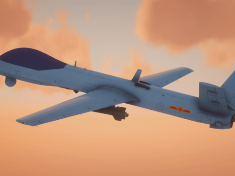 Wing Loong 1 Drone PLA