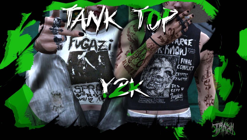 Y2K Tank Top for MP Male and Female