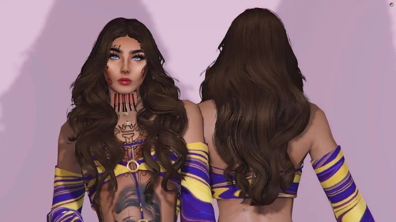 royal amber hair 1.0