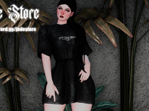 shirt with belt for MP Female 1.0