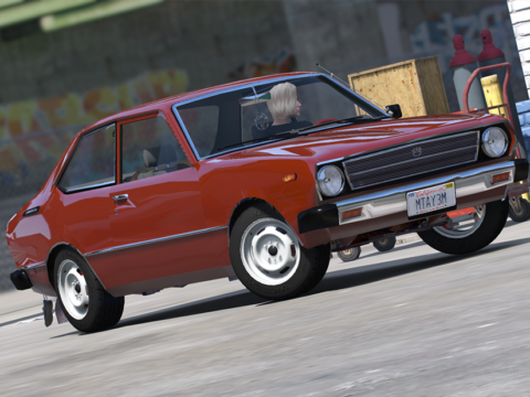 1977 Toyota Corolla E30 [Add-On | Extras | Animated]