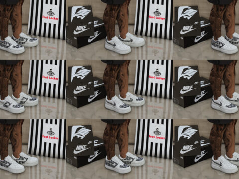 Air Force 1 Low Custom Design "Dior" for MP Male V1.0