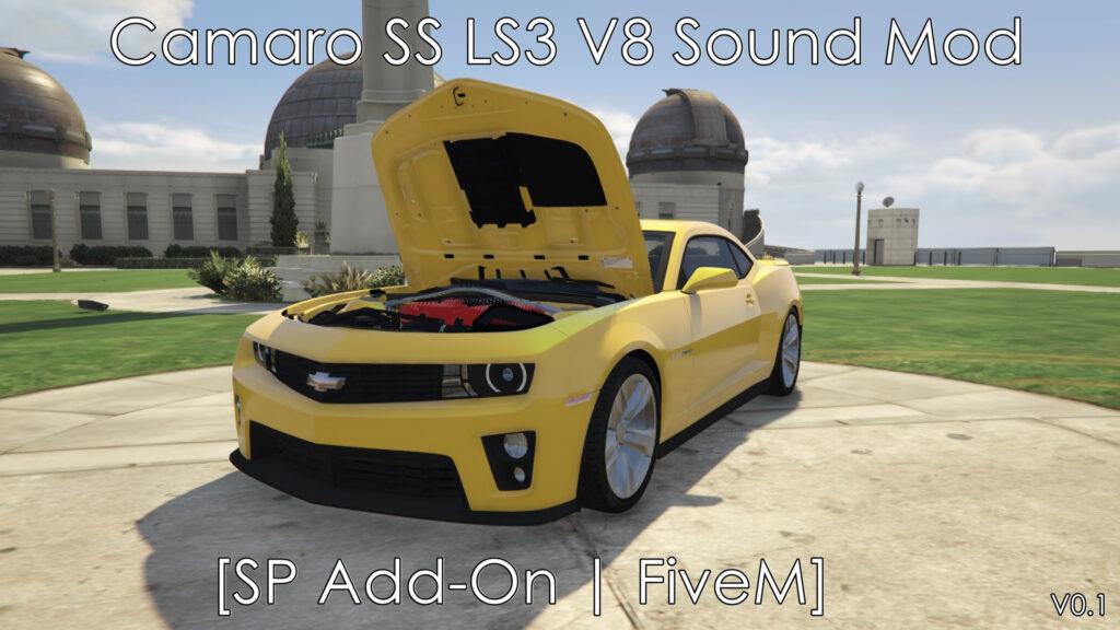 Camaro SS LS3 V8 Sound Mod [ SP Add-On | FiveM ] V0.1