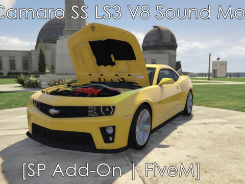 Camaro SS LS3 V8 Sound Mod [ SP Add-On | FiveM ] V0.1