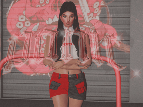 Cargo Skirt For MP Female