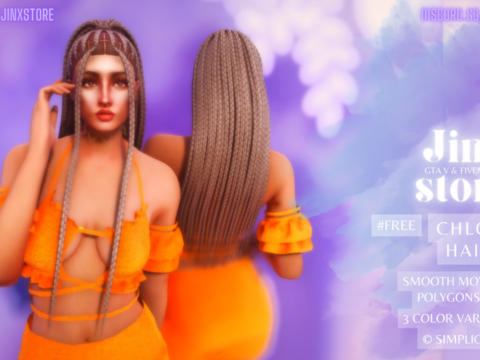 Chloe Hair for MP Female 1.0