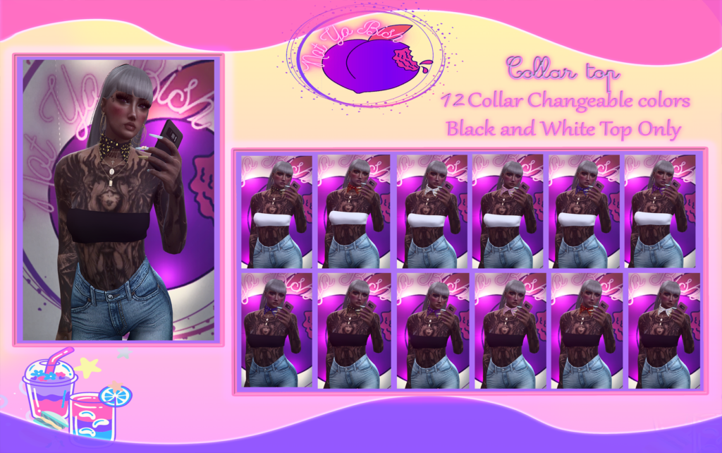 Collar Top Freebie 1.0