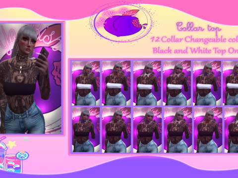 Collar Top Freebie 1.0