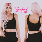 Curly sideswept hair for MP Female 1.0