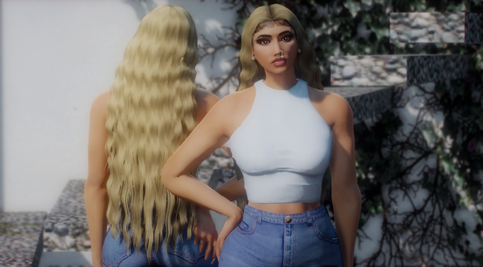 Doja inspired hair for MP Female 1.0