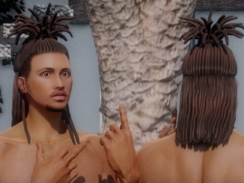 Dreads Bundle for MP Male 1.0