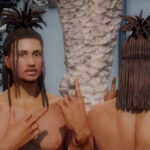Dreads Bundle for MP Male 1.03