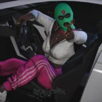 Female Car Pose Pack3