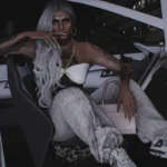 Female Car Pose Pack4