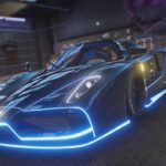 Ferrari Enzo Blue Animated
