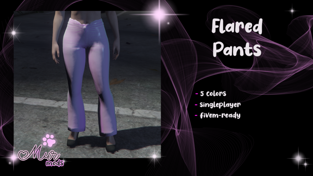 Flared pants for MP Female 1.0