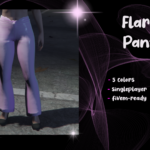 Flared pants for MP Female 1.0