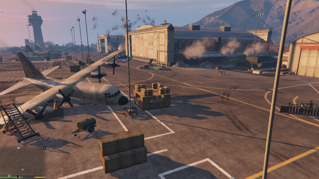 Fort Zancudo At War