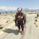 Giant LAVA TITAN 3 HEADS [Add-On Ped] V1.0