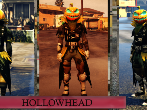 HallowHead Fortnite [Add-On Ped / FiveM]