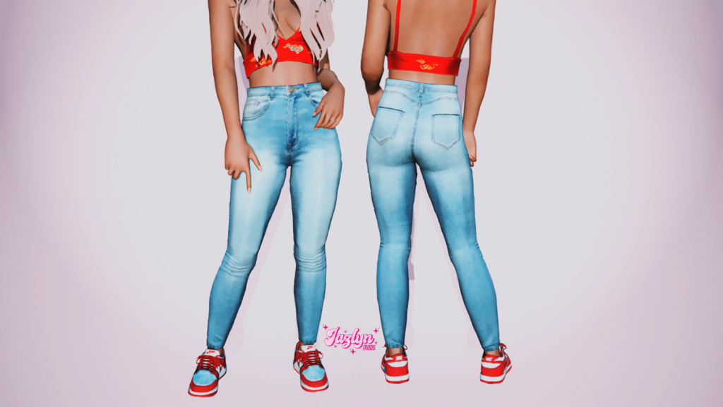 High waist skinny jeans for MP Female