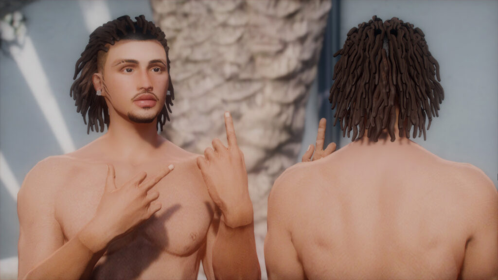 Horus Hair for MP Male 1.0