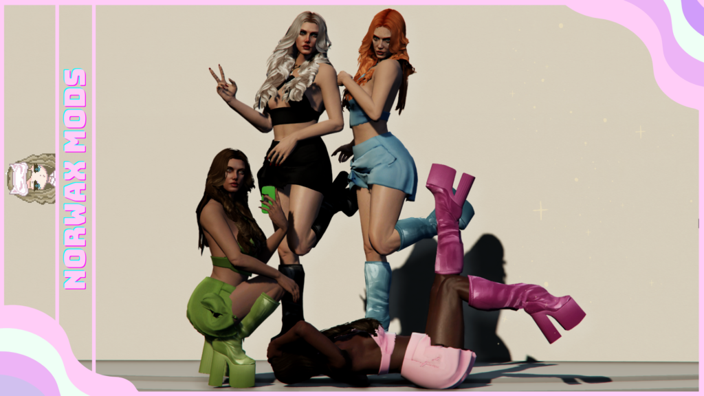 Leather Boots mp Female