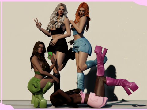 Leather Boots mp Female