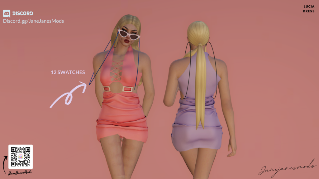 Lucia Dress for MP Female 1.0