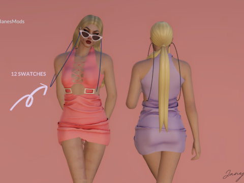 Lucia Dress for MP Female 1.0