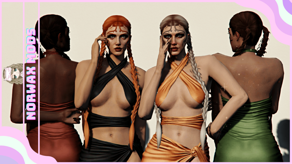 Luna Braided Hairstyle for MP Female 1.0