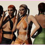 Luna Braided Hairstyle for MP Female V1.0
