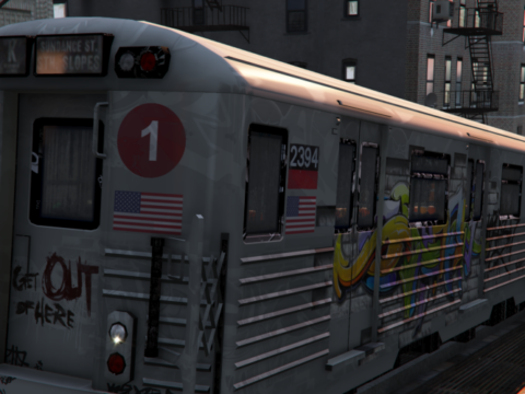 MTA New York City Subway Train Liberty City 1.0