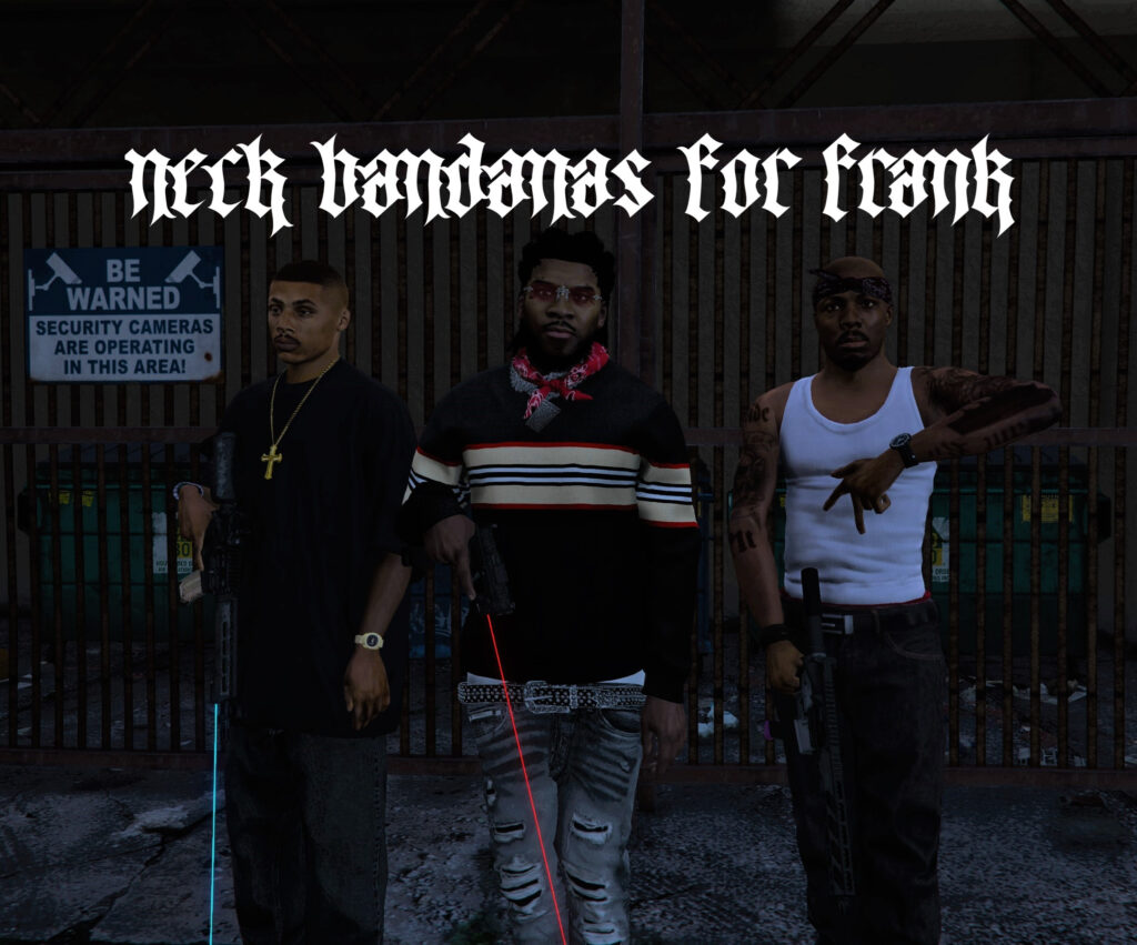 Neck Bandanas for Frank 1.0